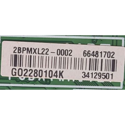 MAIN PARA TV LG / NUMERO DE PARTE EBR34129501 / EAX69739004(1.0) / 66481702 / MODELO 43UR640S0S	 - Imagen 3